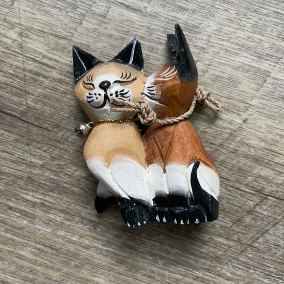 Other - •Vintage Wooden Cats•